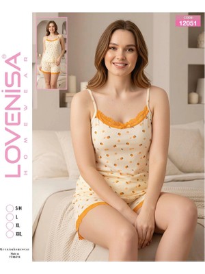 ALFA AKSESUAR 03 Lovenisa 12051 Kadın Şortlu Takım
