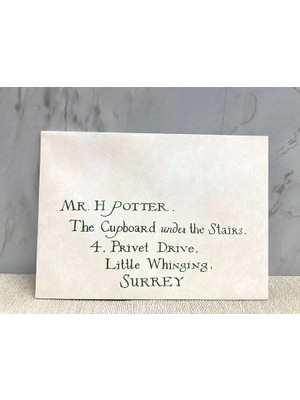 Calperia Harry Potter Davet Mektubu 10'lu