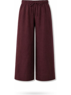 5in1Canpolat Mürdüm %100 Keten Lino Pantolon