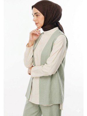 Ang-Scarf 95 x 95 Acı Kahve Renk London Desen İpeksi Jakar Eşarp -Ağırlık Yapmaz - Dört Mevsim Kullanıma Uygun - Kayma Yapmaz