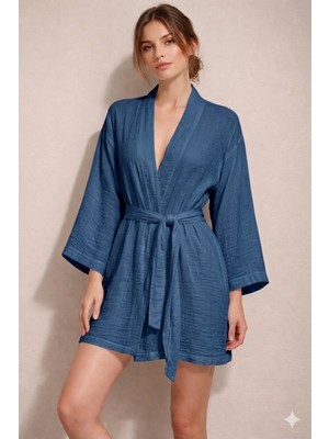 Este Woman Müslin  Pamuk Kimono