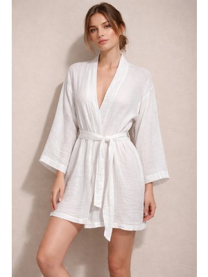 Este Woman Müslin  Pamuk Kimono