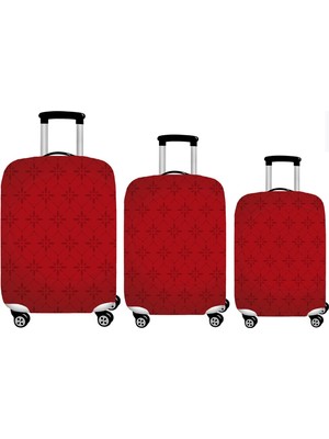 Smart Travel 3lü Set Büyük Orta Kabin Boy Valiz Bavul Koruyucu Kılıfı