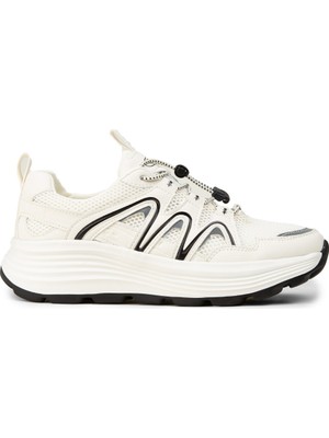 Deery Kadın Beyaz Sneaker Ayakkabı - 26319ZBYZE01