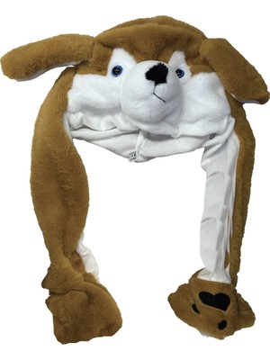Cm Store Suyutti K25465-08 Köpek Figürlü Hareketli Çocuk Şapka