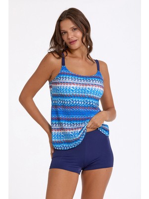Cm Store Argento 0063-3017 Kadın Şortlu Tankini