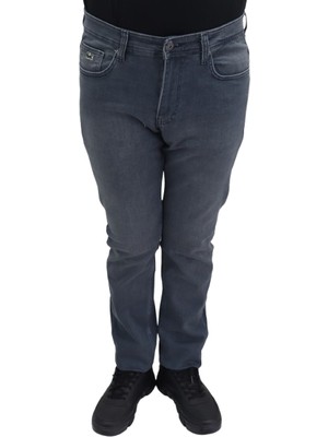 Hacker Denim Hacker Fistan Store Erkek Yüksek Bel Rahat Kesim Boru Paça Jean Pantolon