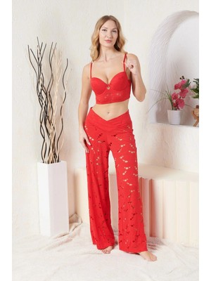 Cm Store Gallipoli 32194 Kadın Büstiyer,slip ve Pantolon Takım