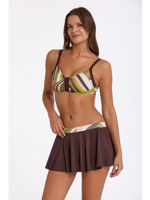 Cm Store Argento 1286-3010 Kadın Nadide Etekli Bikini