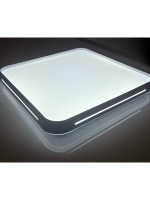Sıva Üstü LED Panel 24W Dekoratif Armatür Beyaz Çerceve(Beyaz Işık 6500K) 33X33