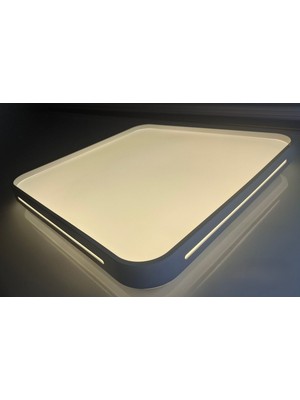 Sıva Üstü LED Panel 42W Dekoratif Armatür Beyaz Çerceve(Gün Işığı 400K) 43X43