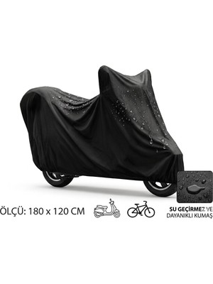 Runaway Su ve Toz Geçirmez Motosiklet ve Scooter Koruma Brandası 180x120 cm