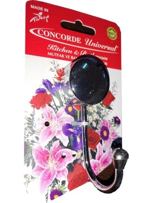 Zenvia Mey Ithalat® Concorde Tekli Krom Askılık
