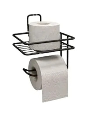 Esranın Dünyası Mat Siyah Ahşap Banyo Rafı, Paslanmaya Dayanıklı Tasarım