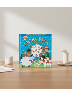 Easy Peely Farm - Peel-Stick-Play 10 Sayfa Ciltsiz Kitap Imagine That Yazarından Eğlenceli Erken Öğrenme
