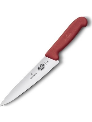 Victorinox Dilimleme Şef Bıçağı 19cm Kırmızı Fıbrox (VT 5.2001.19