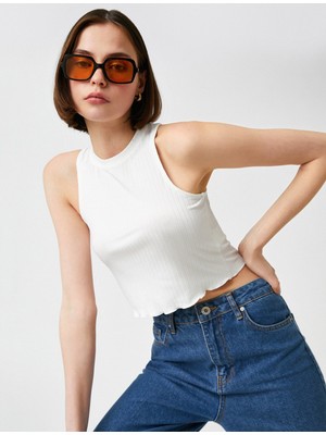 Koton Crop Atlet Halter Yaka