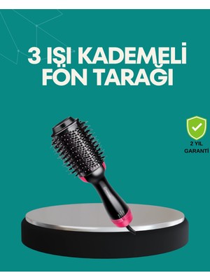 SÜS Mey Ithalat® Kurutmalı Saç Şekillendirici Fönlü Fırça 1200 Watt Güç