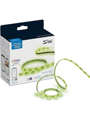 MarkEntegra Wiz Wi-Fi Renkli Akıllı LED Şerit 2m - Adaptör Dahildir