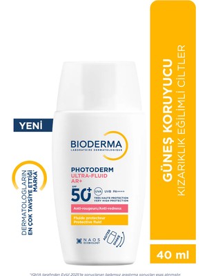 Bioderma Photoderm AR+ Ultra-Fluid SPF50+ Kızarıklık Karşıtı Yüksek Korumalı Akışkan Yüz Güneş Kremi 40ml