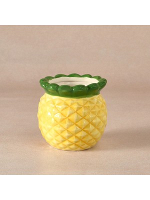 Karaca Pineapple Ananaslı Mini Saksı 295 ml
