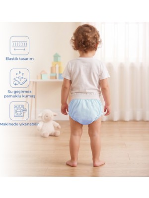 Babyjem Soft Alıştırma Külodu Mavi 2 Yaş
