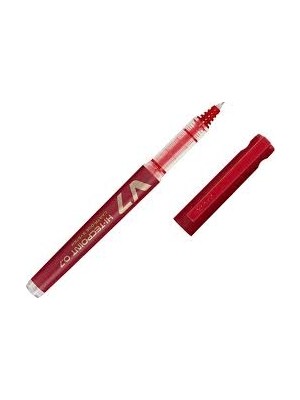 Pilot V7 Hi-Tecpoint Kalem  kırmızı
