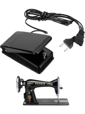 MarkEntegra Sınger Dikiş Makinesi Motor Pedalı (Eski Makineler Için)