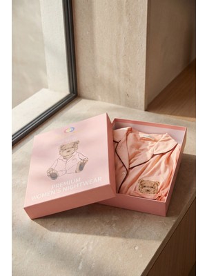 Katia & Bony Kadın Teddy Baskılı Premium Kutulu Pijama Takımı
