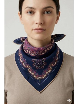 Petek Aksesuar Batik Desenli Bandana