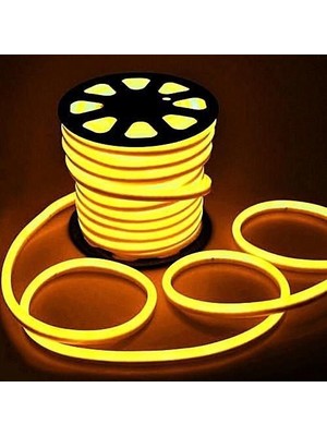 Helios HS-3251 50 Metre 12V Dc Neon Hortum LED Amber Işık