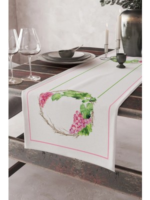 Ays Home Üzüm Desen Runner