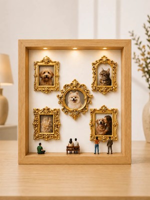 Pawellia Kişiselleştirilebilir Mini Anı Müzesi Çerçevesi