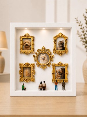 Pawellia Kişiselleştirilebilir Mini Anı Müzesi Çerçevesi