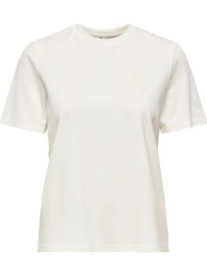 Only  Sophıa Embroıdery Regular Fit Kadın Tişört 15368560