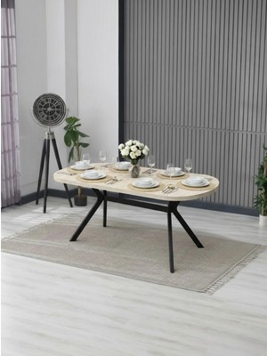 JoyMassa Zae Mdf Yemek Masası 90X170 cm