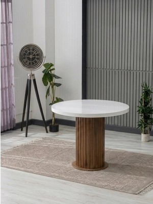 JoyMassa Aura Yuvarlak Bohem 90X90 Mdf Masa ( Masa Fiyatıdır )