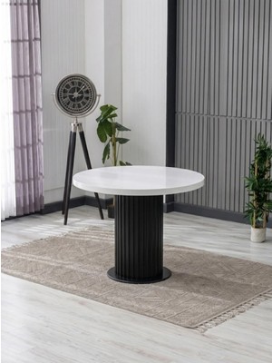 JoyMassa Aura Yuvarlak Bohem 90X90 Mdf Masa ( Masa Fiyatıdır )