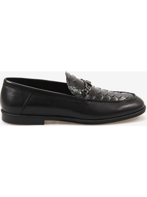 Mocassini Gold   Erkek Loafer A9215