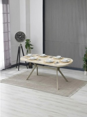 JoyMassa Zae Mdf Yemek Masası 90X170 cm