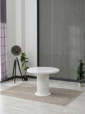 JoyMassa Aura Yuvarlak Bohem 90X90 Mdf Masa ( Masa Fiyatıdır )