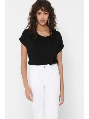 Only Kadın Black T-Shirt