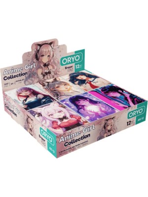 Oryo Anime Kız Serisi 12'li Kutu