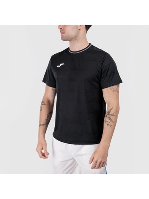 Joma 104453.100 Smash Erkek Kısa Kollu Tişört - Siyah