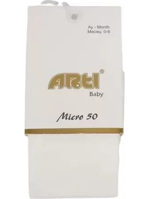 Mrs- Micro Külotlu Muz Çorap 300178 Krem -548484