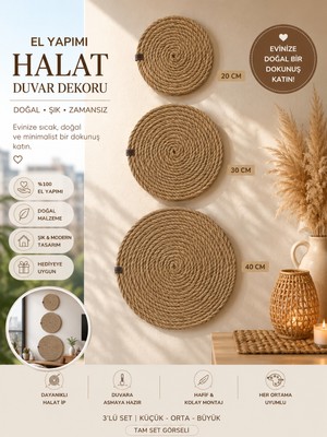 Bohem ve Afrikan Tarzı Duvar Dekoru | Halat Ip Etnik Tarz