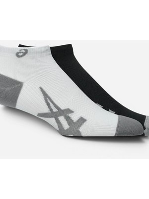 Asics 2 Pack Lightweight Run Ankle Sock Unisex Çok Renkli Koşu Çorabı 3013B360-001