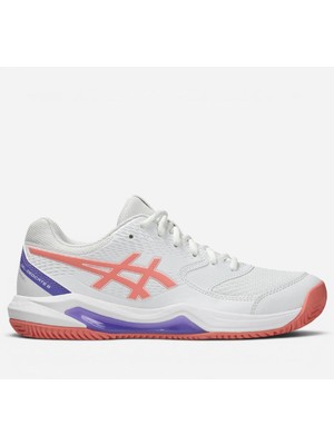 Asics Gel-Dedicate 8 Padel Kadın Beyaz Tenis Ayakkabısı 1042A241-105