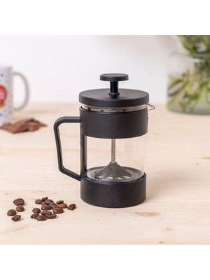 Hereveoyuncak Siyah Cam French Press 350 ml
