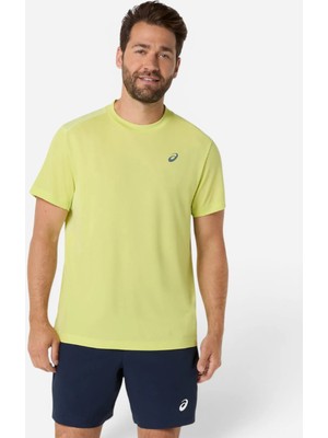 Asics Court Ss Top Erkek Sarı Kısa Kollu Tshirt 2041A339-302